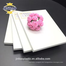 Jinbao 1220 * 2440mm 10mm PVC Material Blatt PVC Board Plaswood